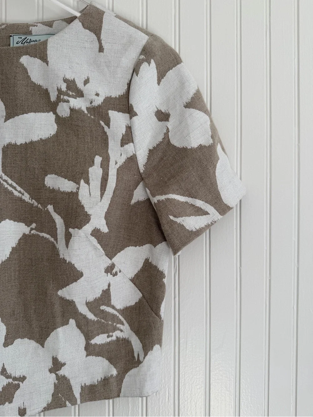 Kate Spade New York Madison Ave Collection Lummi Floral Top